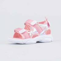 324048-11 розовый туфли пляжные малодетско-дошкольные Комбинирован.